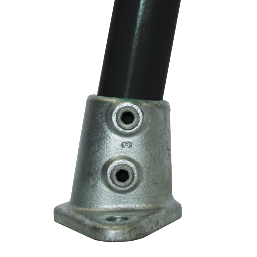 Trailing Base 40nb Ramp Railing Base - SelectFIT